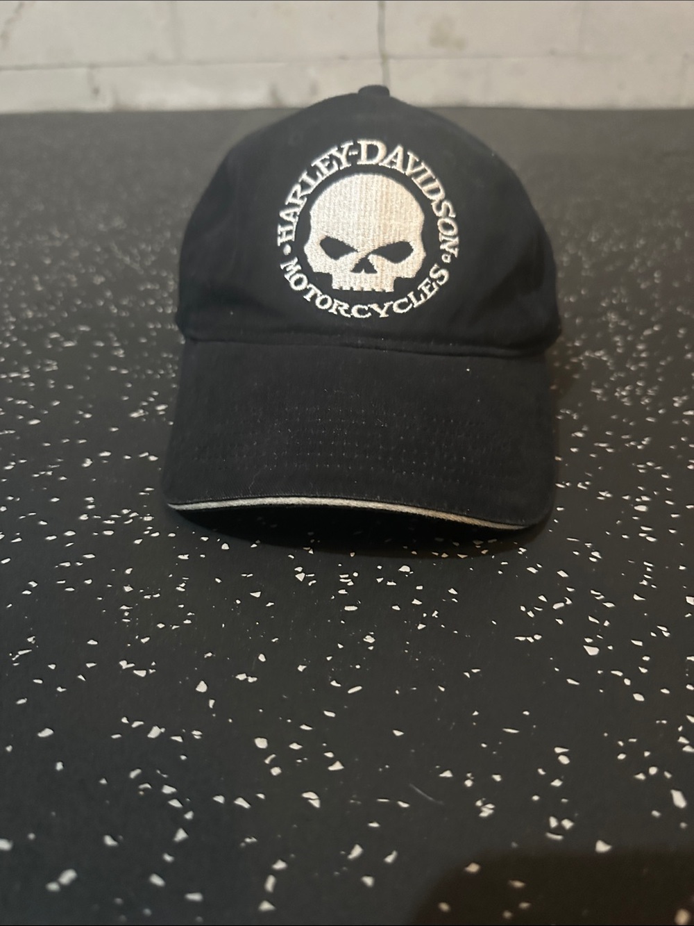 Harley-Davidson Black Skull hat